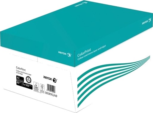 Xerox Xprint 80 A3sg White Paper 80 G/M² Hvit 98 ± 2 Μm 91% 4,99 Kg 297,179 X 419,099 X 63,499 Mm