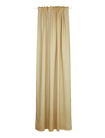Noble House Curtain Mira   Yellow   130X250CM