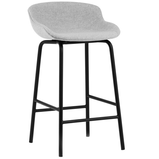 Normann Copenhagen Hyg Barstol 65 cm Grå / Svart