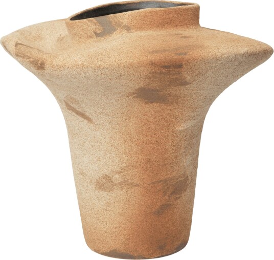 Evio Vase H35 cm Burnt Umber