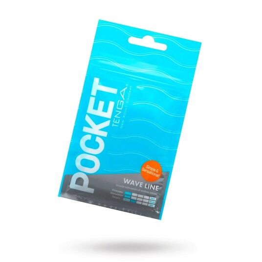 Tenga Pocket - Wave Line Tenga Pocket - Wave Line