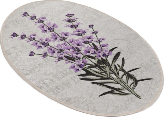Matte Lavender Oval DJT - Flerfarget/Fløyel