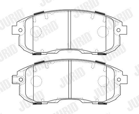 Bremseklosser JURID 573646J Bremseklosser JURID 573646J