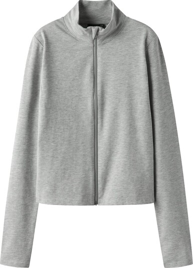 LMTD Cardigan NlfDicte Light Grey Melange LMTD 13 14 år 158 164 Cardigan Grå