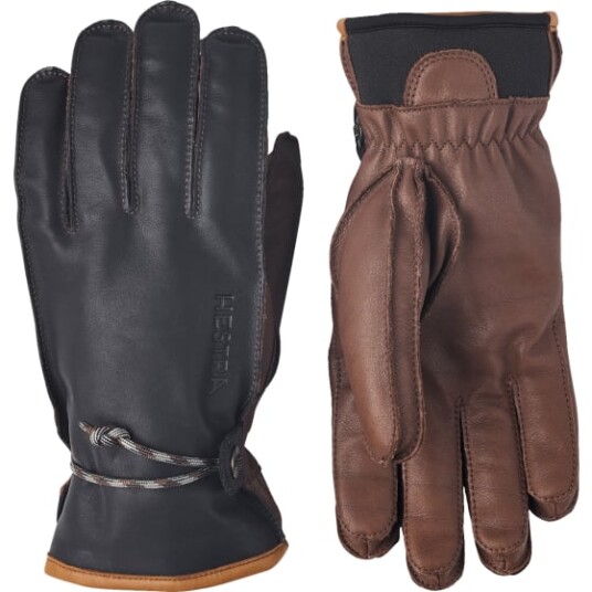 Hestra Wakayama 5-Finger Navy/Brown 11