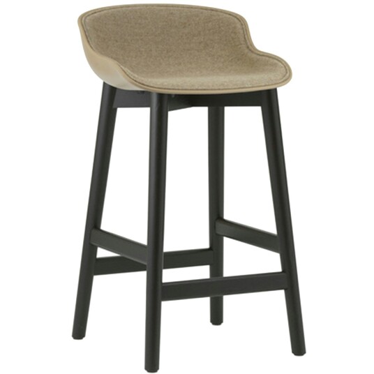 Normann Copenhagen Hyg Barstol 65 cm Polstret Front Sand / Svart Eik