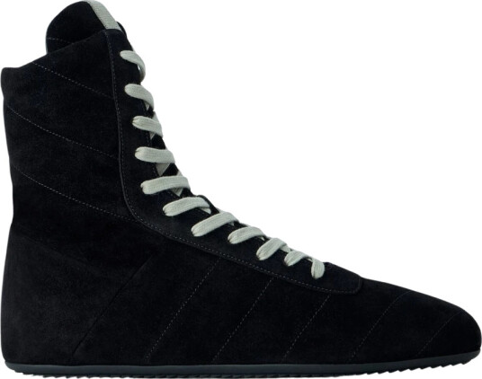 Rick Owens Herre Sko Svart 43 EU, Rick Owens Herre Sko Svart 43 EU,