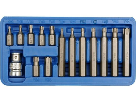 Vorel Spesialbits Torx T20-T55 30/75Mm 15Stk. 66580 Vorel Spesialbits Torx T20-T55 30/75Mm 15Stk. 66580
