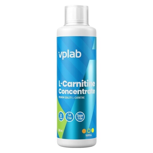 VPLAB L Carnitine Concentrate Tropical Fruit 500ml VPLAB L Carnitine Concentrate Tropical Fruit 500ml
