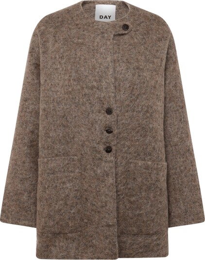 Day Birger et Mikkelsen Flussy   Mohair Wool   Brown   S