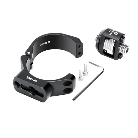 Leofoto Tripod Threaded Leg Collar TDC22 Utstyrsfeste m/AR for stativben ø22mm Leofoto Tripod Threaded Leg Collar TDC22 Utstyrsfeste m/AR for stativben ø22mm
