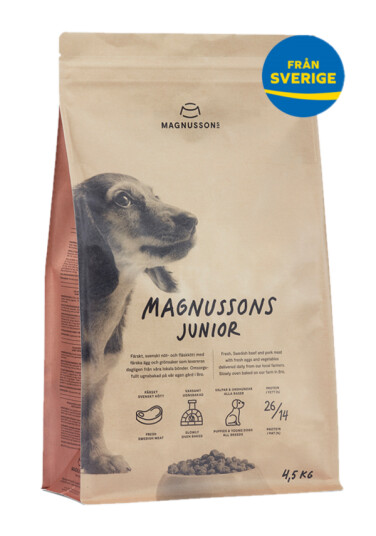 Magnussons Junior Tørrfôr for Hund 4,5 kg