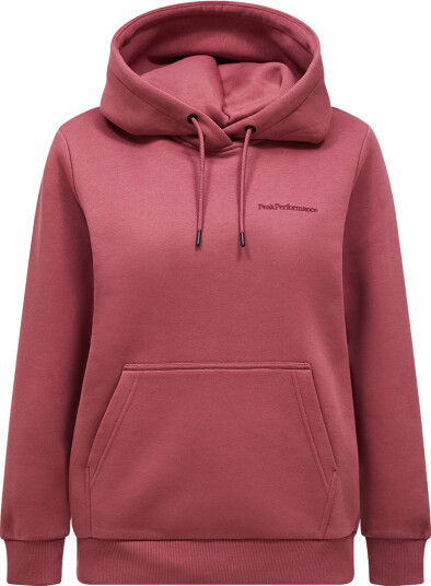 Peak Performance Women's Original Small Logo Hood Wild Rouge XL Peak Performance Women's Original Small Logo Hood Wild Rouge XL