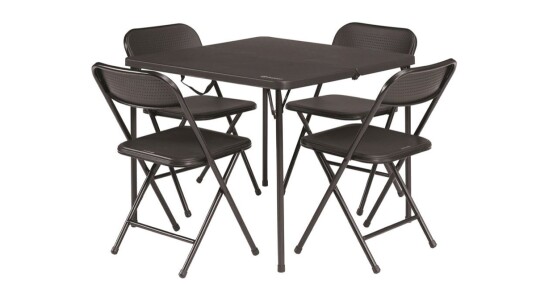 Outwell Corda Picnic Table Set Black OneSize Outwell Corda Picnic Table Set Black OneSize