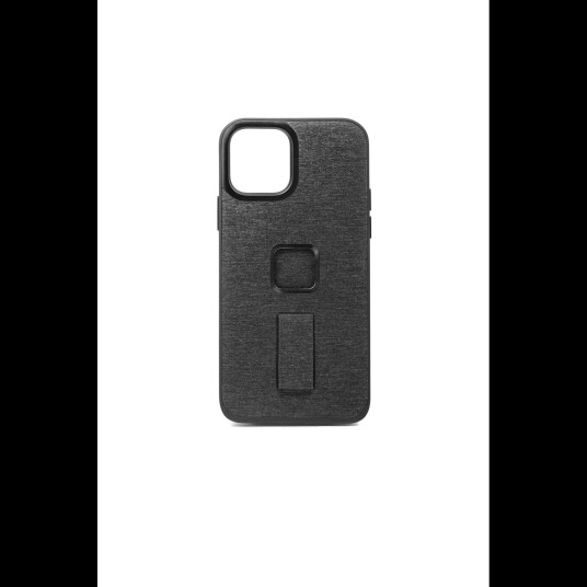 Peak Design iPhone 13 Stoffdeksel med SlimLink Brakett og Finger Loop - MagSafe Kompatibel - Charcoal