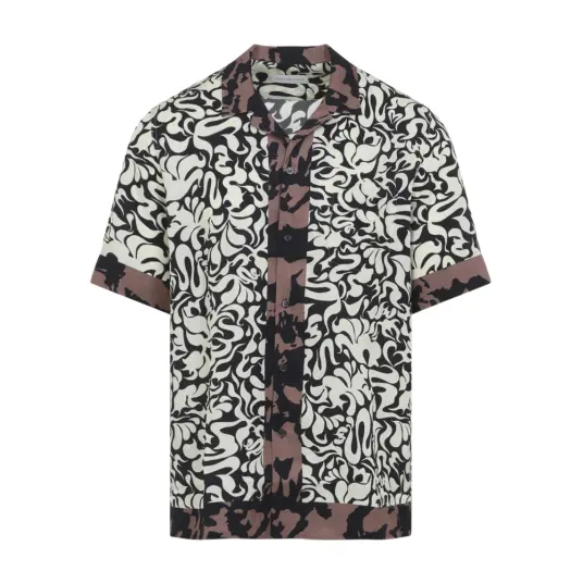 Dries Van Noten Herre Skjorter Flerfarget L, Dries Van Noten Herre Skjorter Flerfarget L,