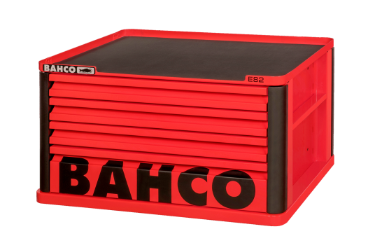 Bahco 1482K4RED Toppkasse 4 Skuffer Rød E72 Bahco 1482K4RED Toppkasse 4 Skuffer Rød E72