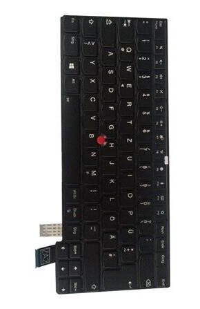 Lenovo Darfon - Brbart tastatur - til utskifting - Tysk - Svart