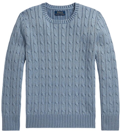 Ralph Lauren Polo Genser Strikk Blue Heather Polo 7 år 122 Genser Blå Ralph Lauren Polo Genser Strikk Blue Heather Polo 7 år 122 Genser Blå