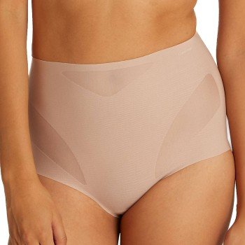 Calvin Klein Truser Sculpted Mesh Brief Beige XXXL Dame Calvin Klein Truser Sculpted Mesh Brief Beige XXXL Dame