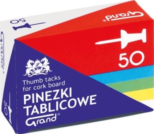 Grand Pinezki Tablicowe 50Szt Grand