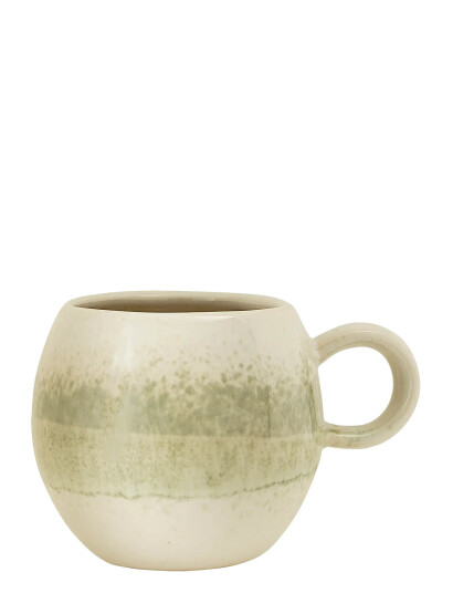 Bloomingville Paula Cup Green Stoneware Green 275 ML Bloomingville Paula Cup Green Stoneware Green 275 ML