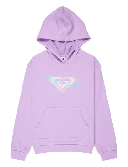 Roxy Surf Feeling Hoodie Terry Purple 170 Roxy Surf Feeling Hoodie Terry Purple 170