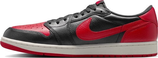 Joggesko Air Jordan 1 Low OG "Banned" Black/ Black Varsity Red Summit White EUR 40