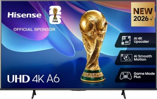 Hisense 55" A6S UHD Smart TV 2026 Hisense 55" A6S UHD Smart TV 2026