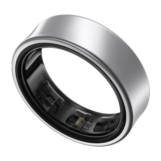 Samsung Galaxy Ring Smart Ring Titanium Silver Størrelse 8 med AI Helseovervåkning