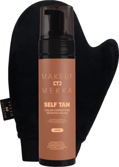 Makeup Mekka Makeup Mekka Self Tan Mousse & Mitt Dark