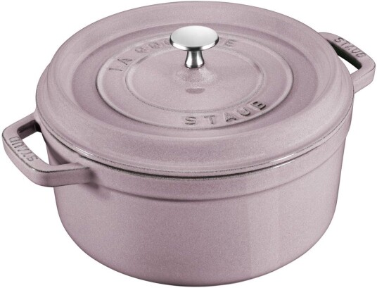 Staub La Cocotte rund gryte støpejern 5,2 L Cherry Blossom