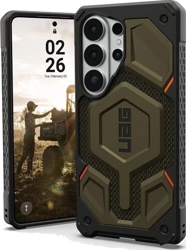 UAG Monarch Pro   Kevlar Element Green   Samsung Galaxy S26 Ultra