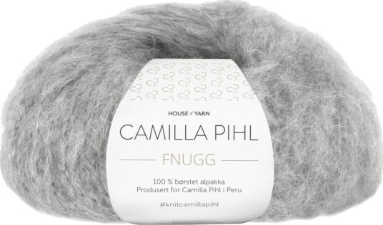 Camilla Pihl, Fnugg 932 Grå melert Camilla Pihl, Fnugg 932 Grå melert