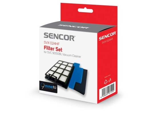 Sencor Svx 024Hf Sylindervakuum Filter Sort Svc 9050Bl