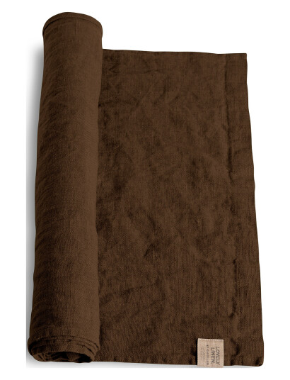 Lovely Linen Lovely Table Runner - Brown - 47X150CM