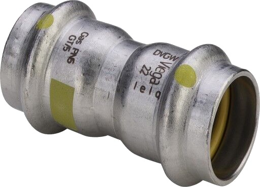 10 stk 15 mm Sanpress Inox G-hylse
