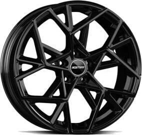 GMP Cartesio Shiny Black 7x17 5/100 ET45 B73