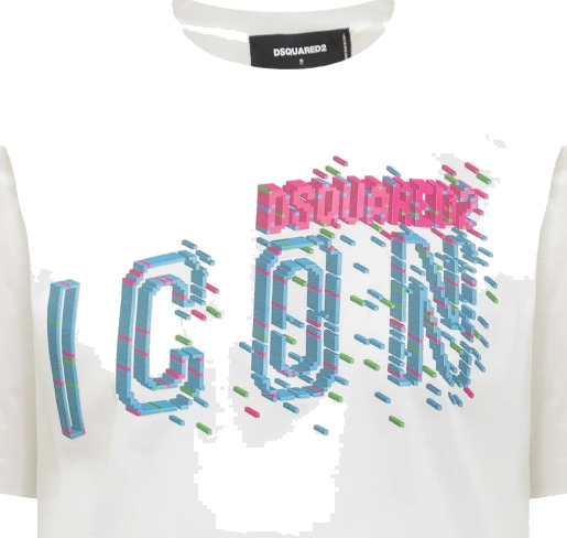 Dsquared2 Dame Topper Hvit S,