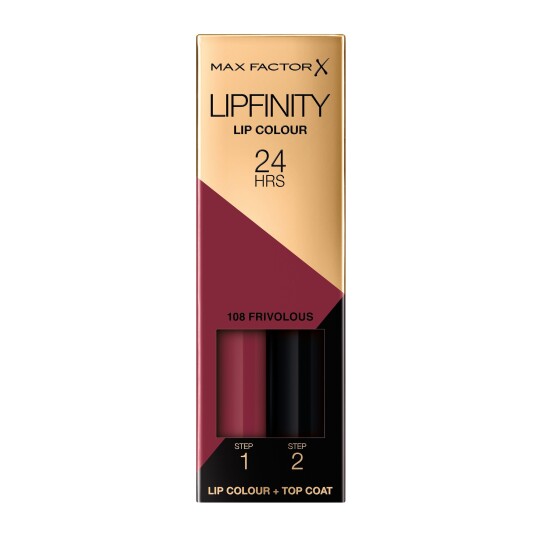 Max Factor Lipfinity Lip Colour 108 Frivolous