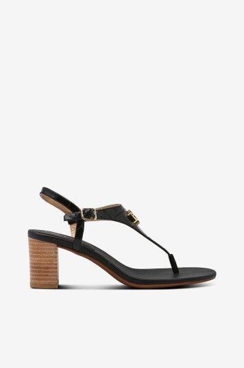Lauren Ralph Lauren Sandaletter Large Croc Emboss Westcott II SN Hes Svart Lauren Ralph Lauren Sandaletter Large Croc Emboss Westcott II SN Hes Svart