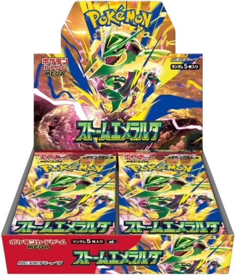 Pokemon TCG Storm Emeralda Booster Box (m6) Japansk Pokemon TCG Storm Emeralda Booster Box (m6) Japansk