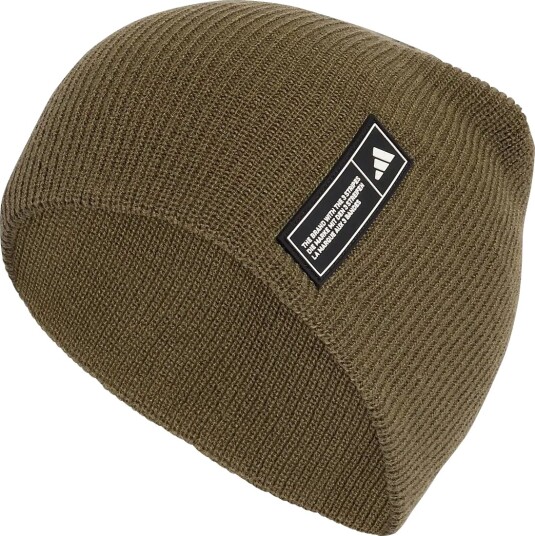 Adidas Performance Ess Lbl Beanie Khaki green 54 56