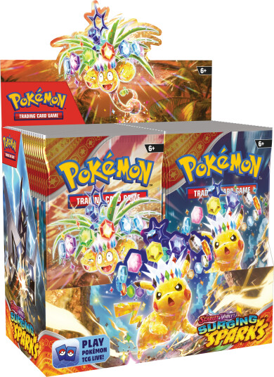Pokemon SV8 Surging Sparks Booster 36 pcs POK85928 Pokemon SV8 Surging Sparks Booster 36 pcs POK85928
