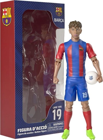 Sockers Fotballspiller Actionfigur 20 cm 5+ År Lamine Yamal FC Barcelona