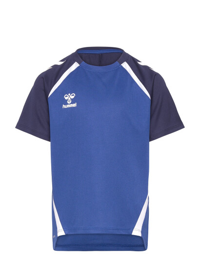 Hummel Hmllead 2.0 Jersey S/S Kids - Blue - 164