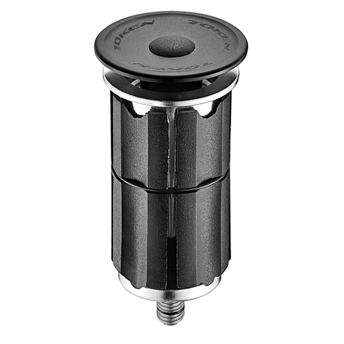 Token Top cap svart med expanderØ 22,5 25mm Token Top cap svart med expanderØ 22,5 25mm