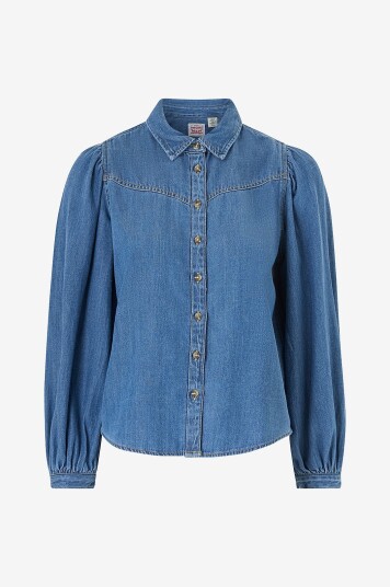 Levi's Denimskjorte Journey Wstrn Fshn Blå Levi's Denimskjorte Journey Wstrn Fshn Blå