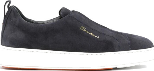 Santoni Herre Sko Blå 44 1/2 EU,