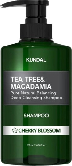 Kundal Tea Tree & Macadamia Deep Cleansing Shampoo - Cherry Blossom Kundal Tea Tree & Macadamia Deep Cleansing Shampoo - Cherry Blossom